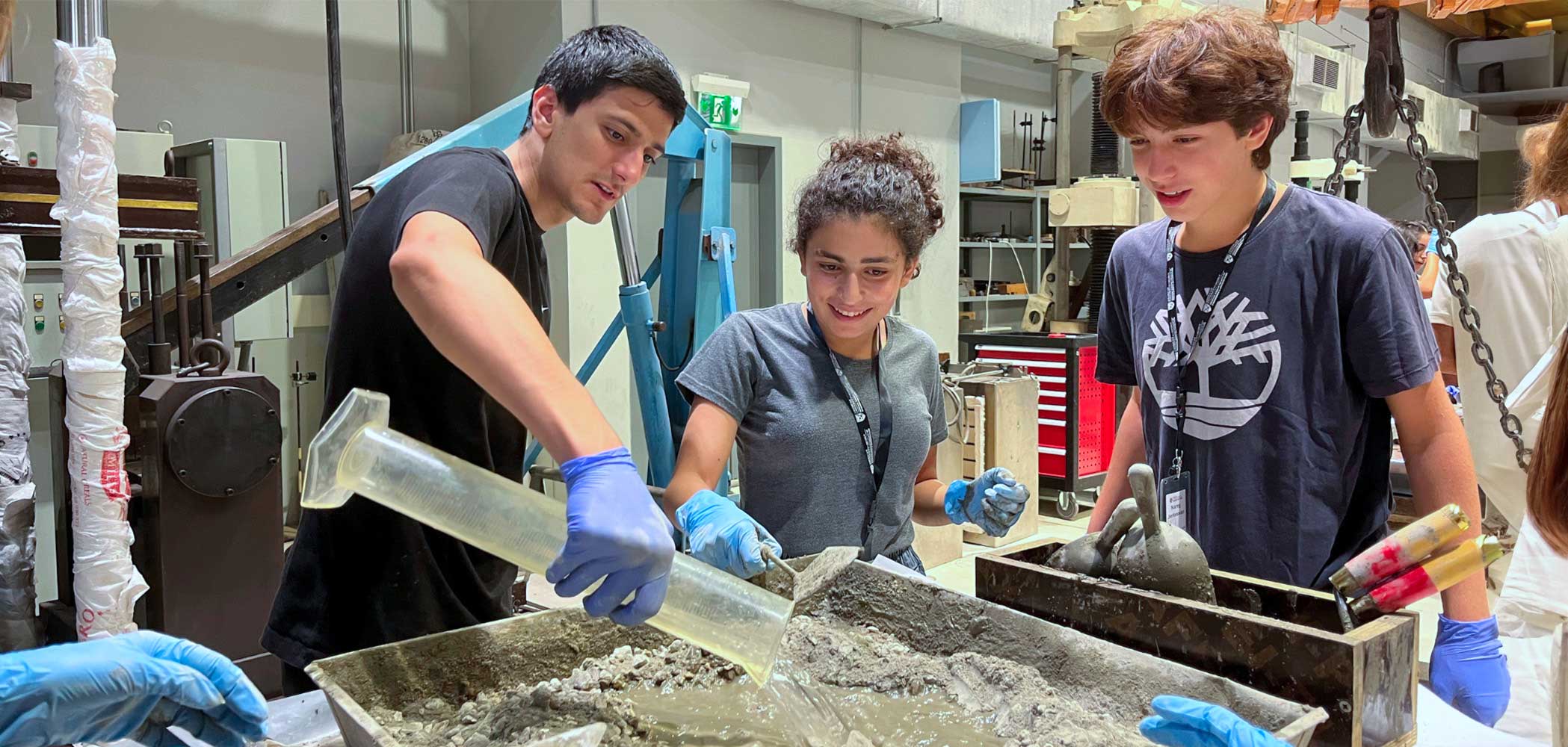 Is this a classroom or a lab? At MSFEA, civil engineering blurs the lines with hands-on experiences that bring concepts to life, truly revolutionizing education!